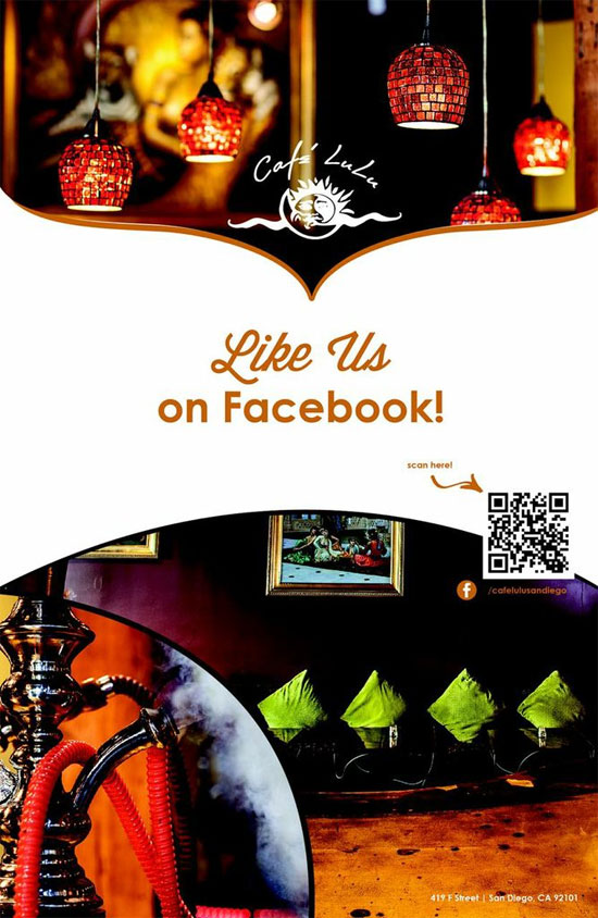 Cafe LuLu Like Us Poster