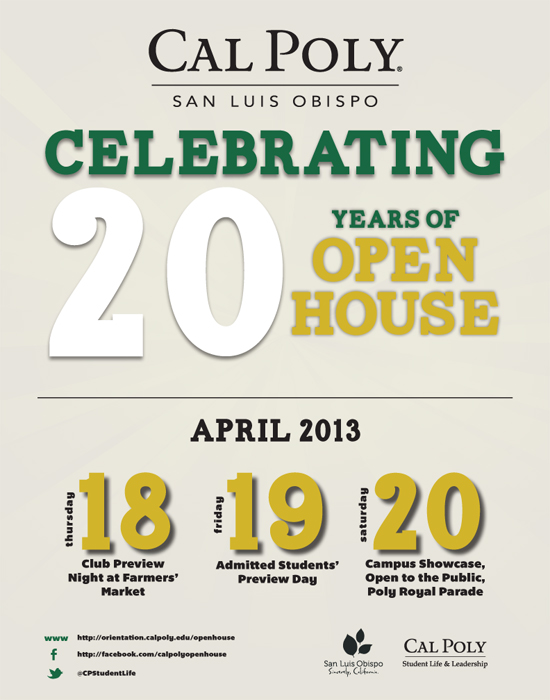 Open House Poster