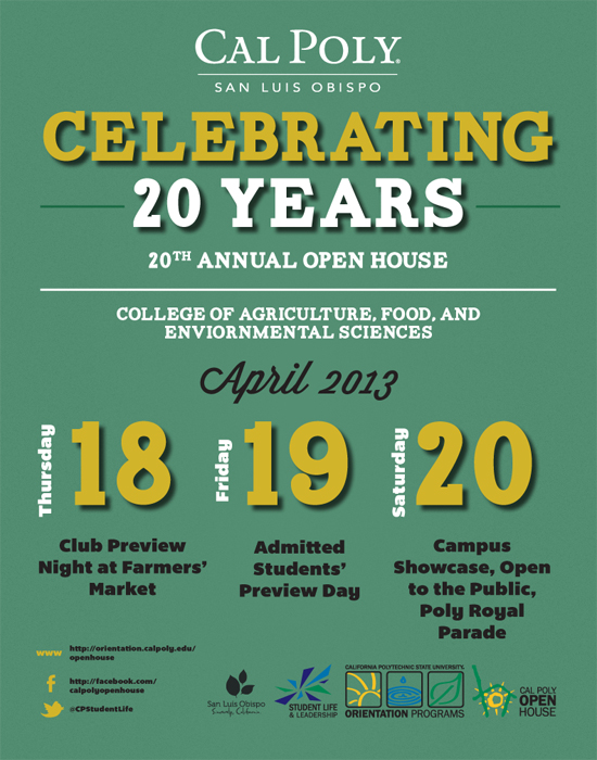 Open House Poster