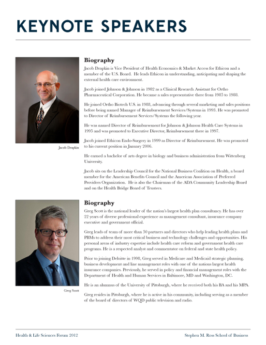 Ross Brochure