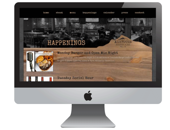 Vail AleHouse Website